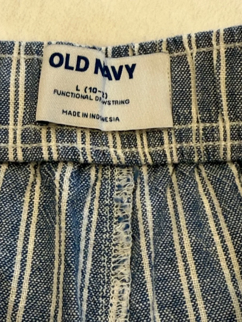 Old Navy Girls' Shorts Set - Pink, Teal, Denim Stripe Large 10-12